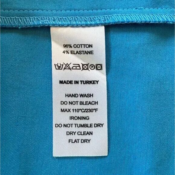 NWT My Beachy Side Amber Hand Crochet Buttons Halter Mini Dress in Blue Medium - Picture 14 of 16